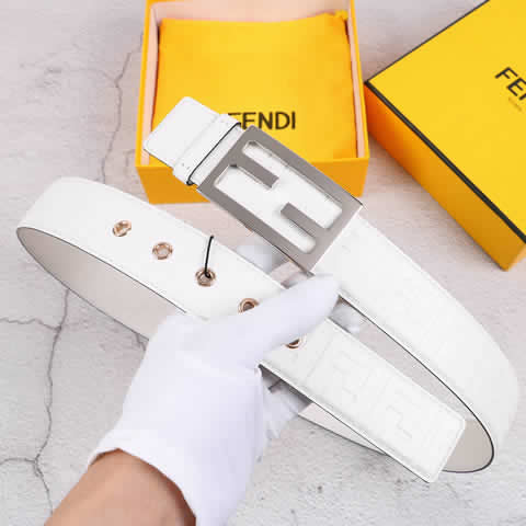 Replica New Fendi Men Belt Male Genuine Leather Belt Men Strap Belts For Men Fashion Belts 11