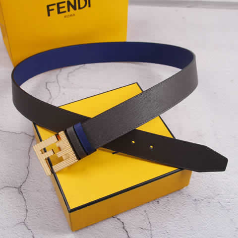 Replica New Fendi Men Belt Male Genuine Leather Belt Men Strap Belts For Men Fashion Belts 23