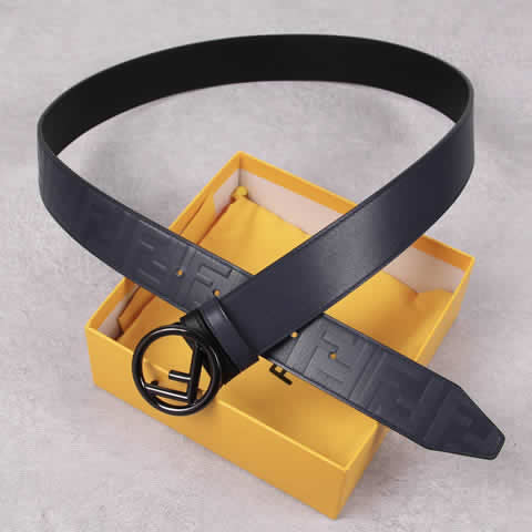 Replica New Fendi Men Belt Male Genuine Leather Belt Men Strap Belts For Men Fashion Belts 27