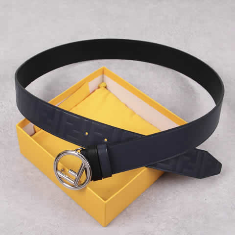 Replica New Fendi Men Belt Male Genuine Leather Belt Men Strap Belts For Men Fashion Belts 28