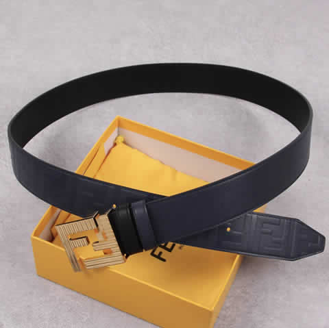 Replica New Fendi Men Belt Male Genuine Leather Belt Men Strap Belts For Men Fashion Belts 29