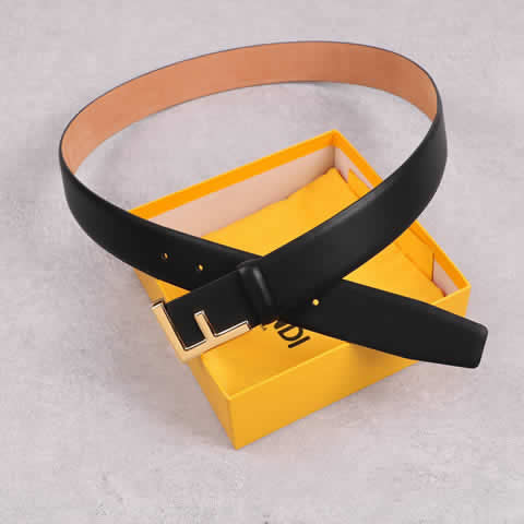 Replica New Fendi Men Belt Male Genuine Leather Belt Men Strap Belts For Men Fashion Belts 32