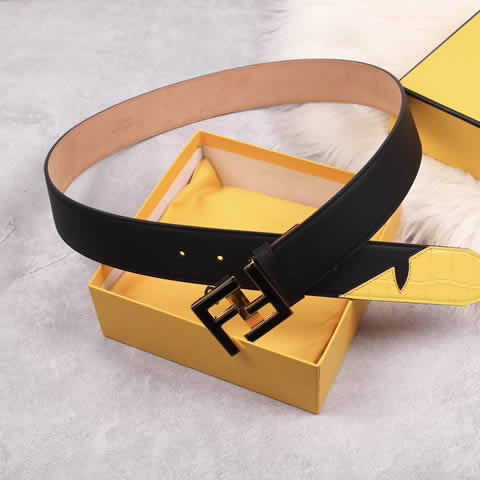 Replica New Fendi Men Belt Male Genuine Leather Belt Men Strap Belts For Men Fashion Belts 39