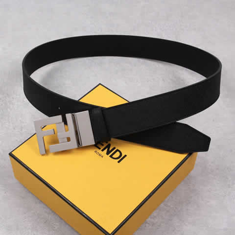 Replica New Fendi Men Belt Male Genuine Leather Belt Men Strap Belts For Men Fashion Belts 40