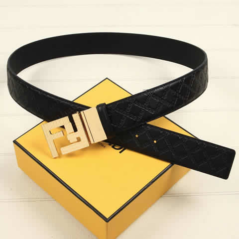 Replica New Fendi Men Belt Male Genuine Leather Belt Men Strap Belts For Men Fashion Belts 43