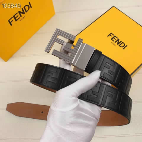 Replica New Fendi Men Belt Male Genuine Leather Belt Men Strap Belts For Men Fashion Belts 44
