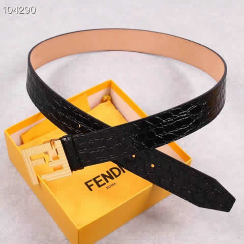 Replica New Fendi Men Belt Male Genuine Leather Belt Men Strap Belts For Men Fashion Belts 50