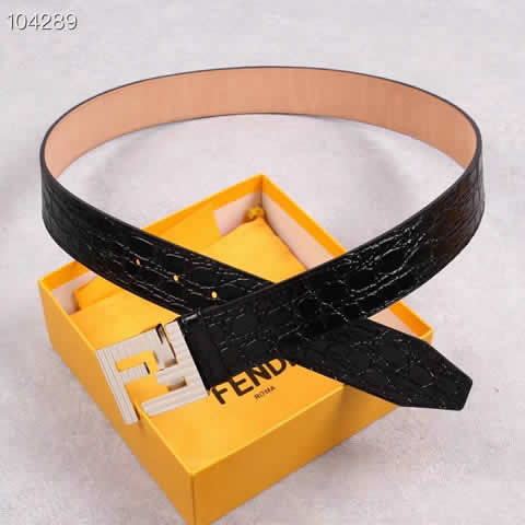Replica New Fendi Men Belt Male Genuine Leather Belt Men Strap Belts For Men Fashion Belts 51
