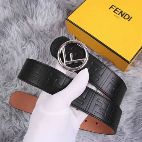 Replica New Fendi Men Belt Male Genuine Leather Belt Men Strap Belts For Men Fashion Belts 54