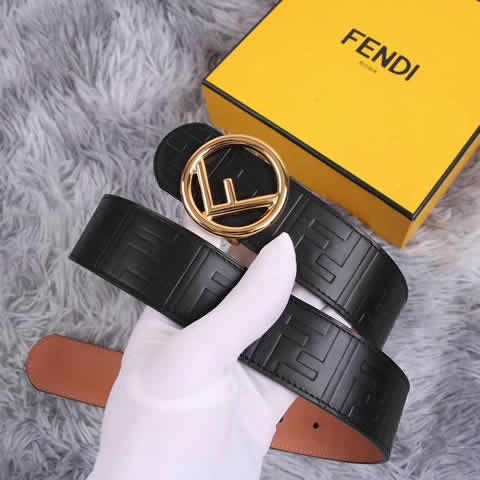 Replica New Fendi Men Belt Male Genuine Leather Belt Men Strap Belts For Men Fashion Belts 55