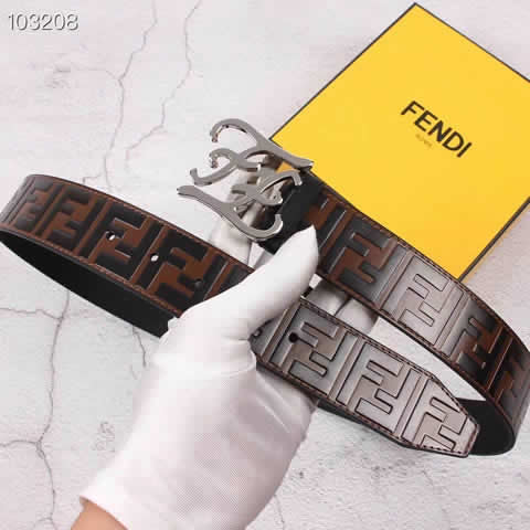 Replica New Fendi Men Belt Male Genuine Leather Belt Men Strap Belts For Men Fashion Belts 70