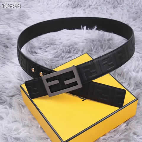 Replica New Fendi Men Belt Male Genuine Leather Belt Men Strap Belts For Men Fashion Belts 72