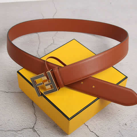 Replica New Fendi Men Belt Male Genuine Leather Belt Men Strap Belts For Men Fashion Belts 88