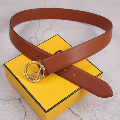 Replica New Fendi Men Belt Male Genuine Leather Belt Men Strap Belts For Men Fashion Belts 94