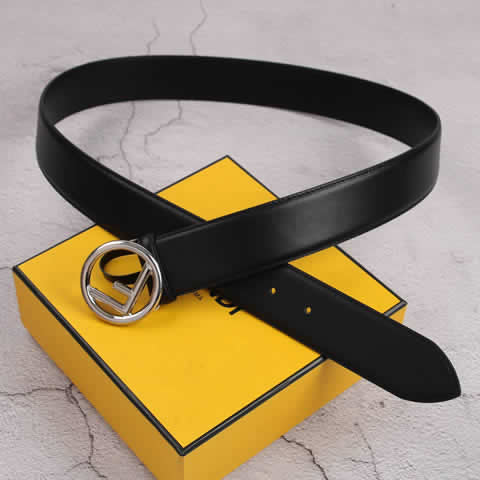 Replica New Fendi Men Belt Male Genuine Leather Belt Men Strap Belts For Men Fashion Belts 95