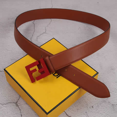 Replica New Fendi Men Belt Male Genuine Leather Belt Men Strap Belts For Men Fashion Belts 99