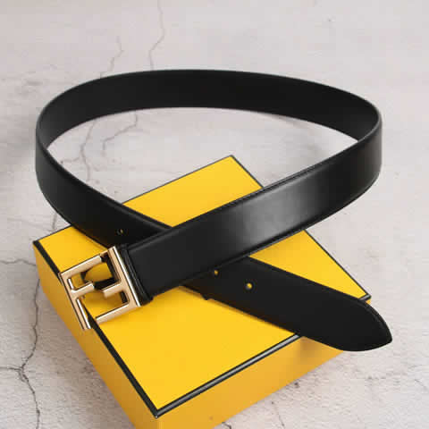 Replica New Fendi Men Belt Male Genuine Leather Belt Men Strap Belts For Men Fashion Belts 101