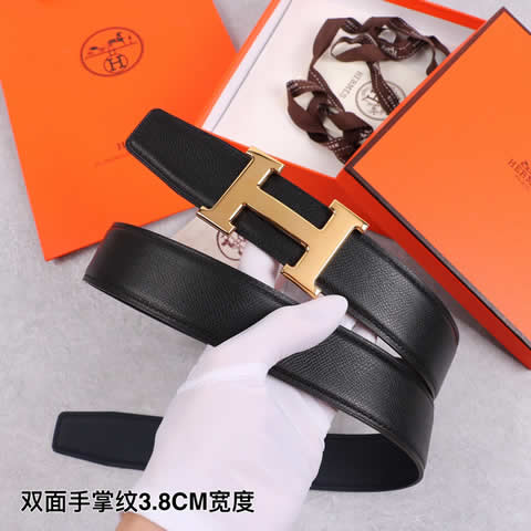 Fake hermes cowskin leather luxury strap male belts for men new fashion classice men belt high quality 01