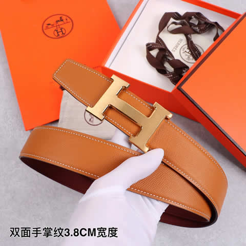Fake hermes cowskin leather luxury strap male belts for men new fashion classice men belt high quality 04