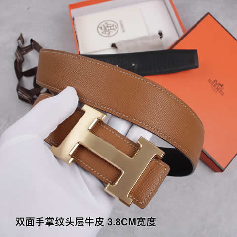 Fake hermes cowskin leather luxury strap male belts for men new fashion classice men belt high quality 11