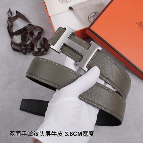 Fake hermes cowskin leather luxury strap male belts for men new fashion classice men belt high quality 14