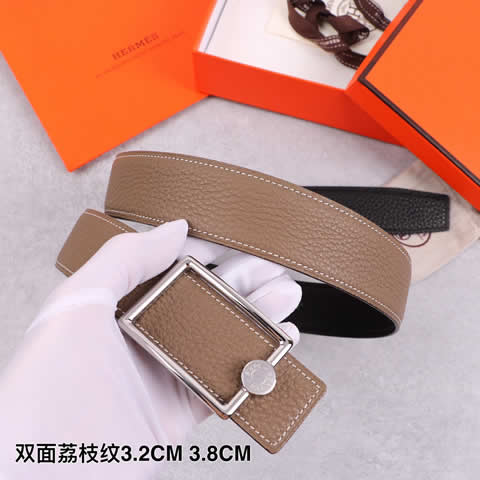 Fake hermes cowskin leather luxury strap male belts for men new fashion classice men belt high quality 19
