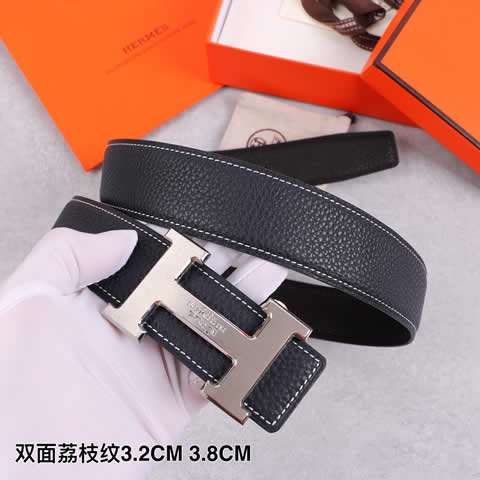 Fake hermes cowskin leather luxury strap male belts for men new fashion classice men belt high quality 26