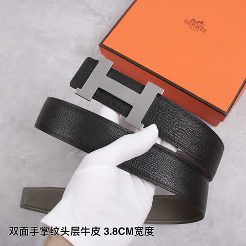 Fake hermes cowskin leather luxury strap male belts for men new fashion classice men belt high quality 37