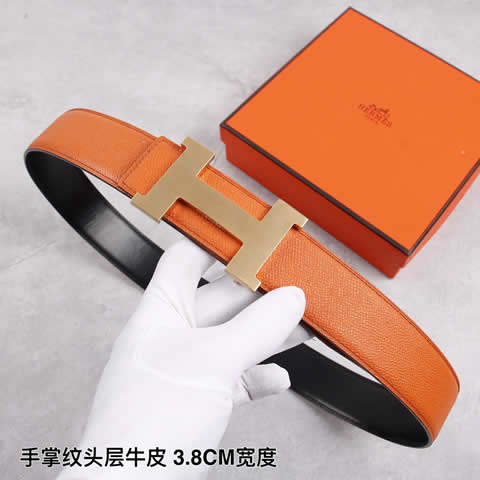 Fake hermes cowskin leather luxury strap male belts for men new fashion classice men belt high quality 42
