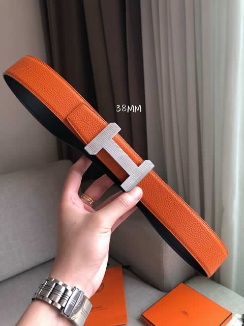 Fake hermes cowskin leather luxury strap male belts for men new fashion classice men belt high quality 58
