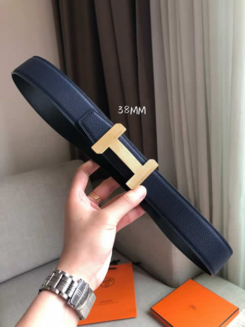 Fake hermes cowskin leather luxury strap male belts for men new fashion classice men belt high quality 61