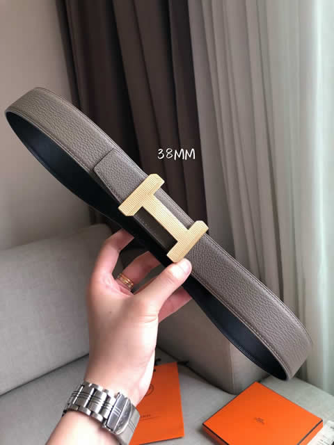 Fake hermes cowskin leather luxury strap male belts for men new fashion classice men belt high quality 65