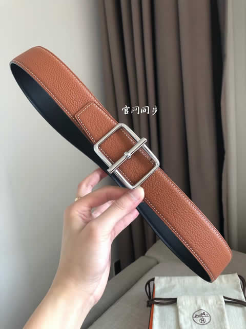 Fake hermes cowskin leather luxury strap male belts for men new fashion classice men belt high quality 77