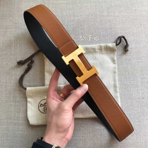 Fake hermes cowskin leather luxury strap male belts for men new fashion classice men belt high quality 84