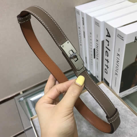 Replica Hermes New Style Genuine leather Women Belt Fashion High Quality Luxury Cowhide Casual Business 17