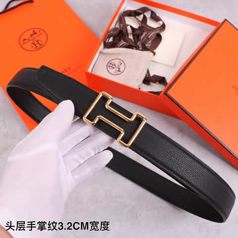 Replica Hermes New Style Genuine leather Women Belt Fashion High Quality Luxury Cowhide Casual Business 35