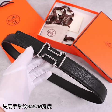 Replica Hermes New Style Genuine leather Women Belt Fashion High Quality Luxury Cowhide Casual Business 36