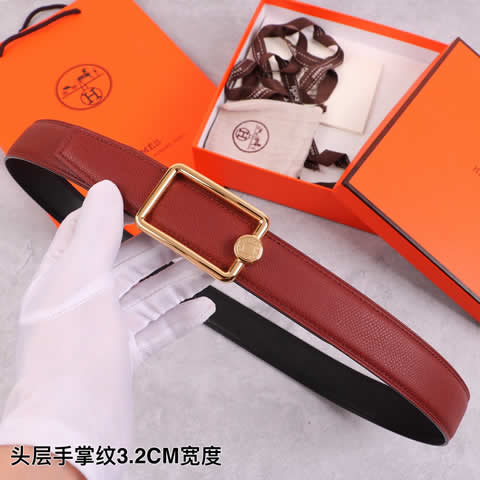 Replica Hermes New Style Genuine leather Women Belt Fashion High Quality Luxury Cowhide Casual Business 37