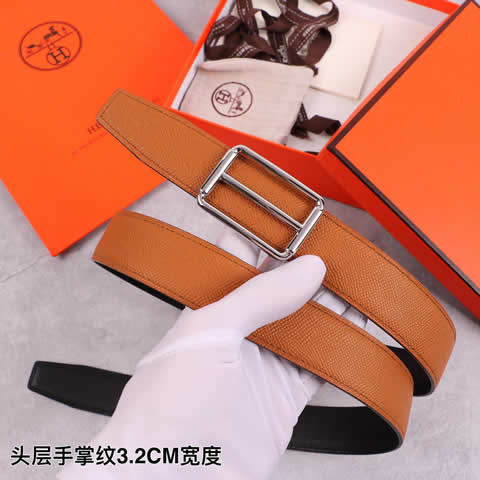 Replica Hermes New Style Genuine leather Women Belt Fashion High Quality Luxury Cowhide Casual Business 39