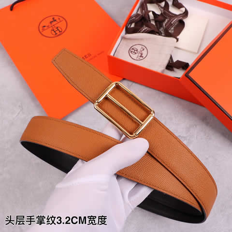 Replica Hermes New Style Genuine leather Women Belt Fashion High Quality Luxury Cowhide Casual Business 40