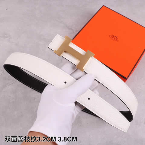 Replica Hermes New Style Genuine leather Women Belt Fashion High Quality Luxury Cowhide Casual Business 45