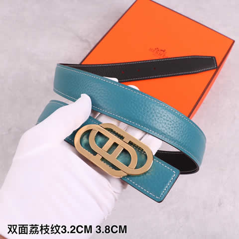Replica Hermes New Style Genuine leather Women Belt Fashion High Quality Luxury Cowhide Casual Business 50