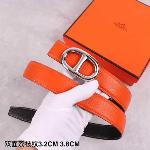 Replica Hermes New Style Genuine leather Women Belt Fashion High Quality Luxury Cowhide Casual Business 53