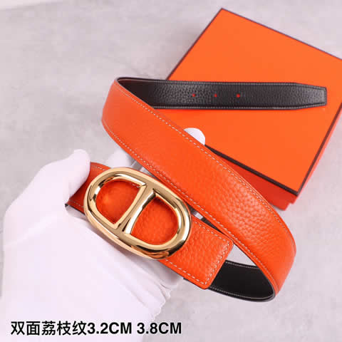 Replica Hermes New Style Genuine leather Women Belt Fashion High Quality Luxury Cowhide Casual Business 54