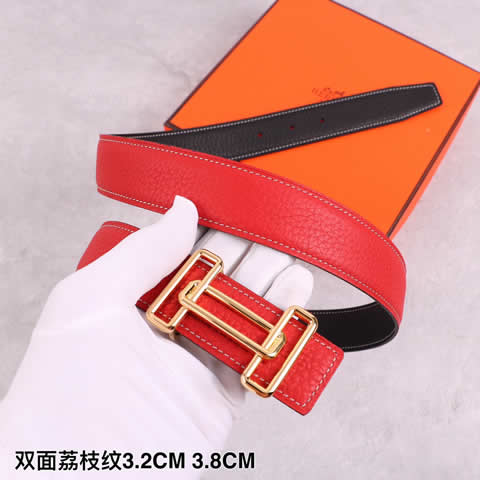 Replica Hermes New Style Genuine leather Women Belt Fashion High Quality Luxury Cowhide Casual Business 56