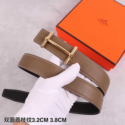 Replica Hermes New Style Genuine leather Women Belt Fashion High Quality Luxury Cowhide Casual Business 57