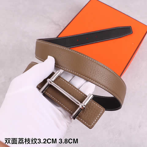 Replica Hermes New Style Genuine leather Women Belt Fashion High Quality Luxury Cowhide Casual Business 58