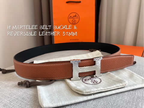 Replica Hermes New Style Genuine leather Women Belt Fashion High Quality Luxury Cowhide Casual Business 64