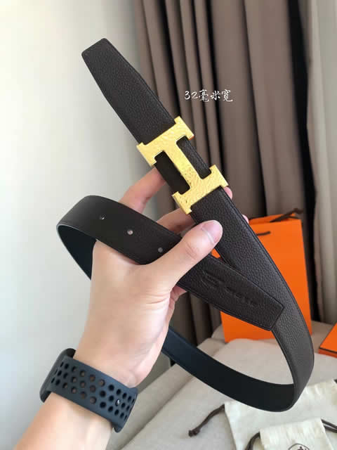 Replica Hermes New Style Genuine leather Women Belt Fashion High Quality Luxury Cowhide Casual Business 66