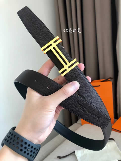 Replica Hermes New Style Genuine leather Women Belt Fashion High Quality Luxury Cowhide Casual Business 81